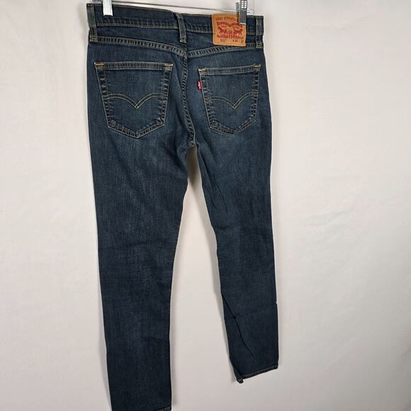 Levi's 511 Jeans Men's 30 x 32*** Blue Dark Wash Slim Fit - Picture 14 of 16
